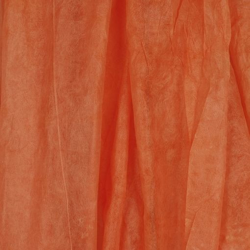 Walimex leichter Stoffhintergrund 3x6m orange, Durchscheinend, zum Drapieren und Dekorieren, 14865