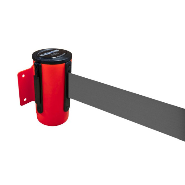 Stein HGS Wandgurtkassette -P-Line Future-, rot, grau, mit Sicherheitsverschluss (selbstlösend), 12850d-0803