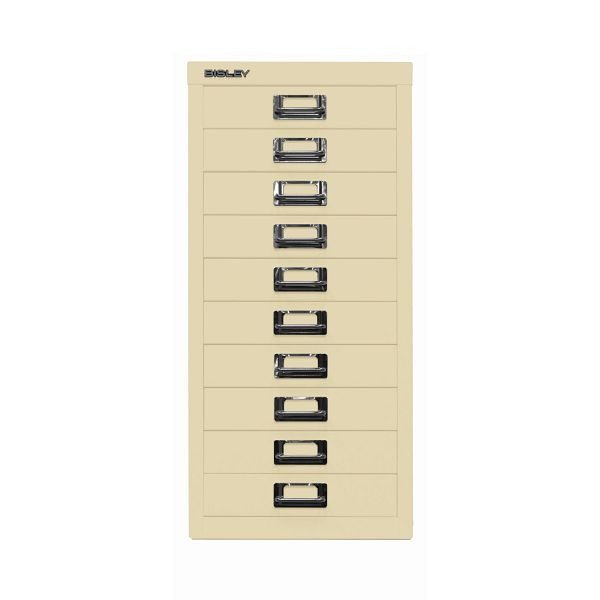 Bisley MultiDrawer™ DIN A4, 10 Schubladen, 606 creme, L2910606