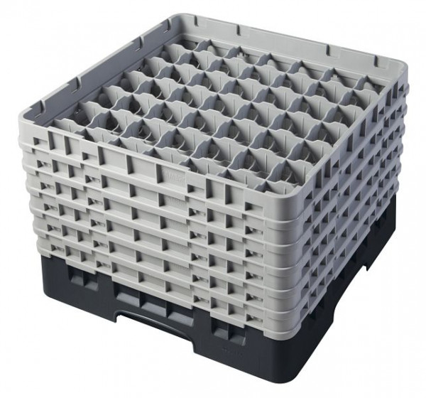 Cambro Spülkorb mit 49 Fächer Camrack® 29,8 cm Schwarz, 49S1114110