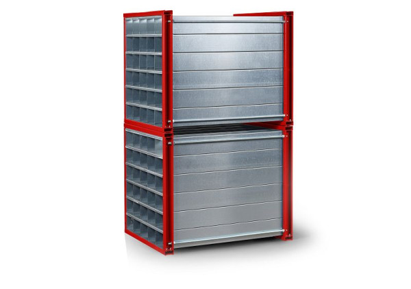 RR Industrietechnik Wabenregal Typ RWR-24/1 RAL 3000, 130200028