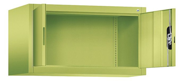 C+P Aufsatzschrank Acurado, H500xB930xT500mm, Farbe: Viridingrün / Viridingrün, Muldengriff, 9284-000 S10181