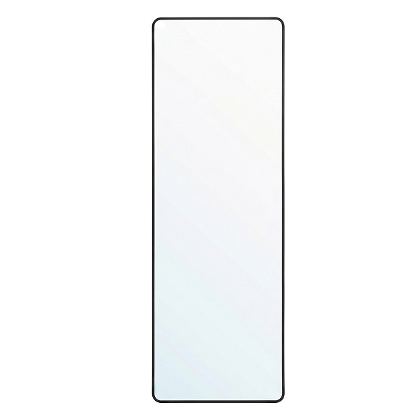 SONGMICS Ganzkörperspiegel, Tintenschwarz, 160x50x1,3 cm, Design 1, LFM030B01