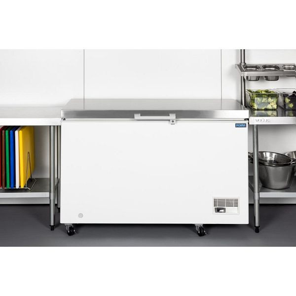 Polar G-Serie Gefriertruhe 385Ltr, großzügig, pflegeleicht, GH337