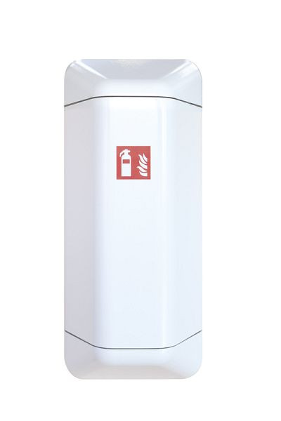 Eichner Designschrank für Feuerlöscher, Defi und Verbandskasten, Größe: 1.027 x 433 x 225 mm, 9127-01107