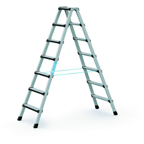 ZARGES Comfortstep B - LM-Stufen-Stehleiter 2 x 7 Stufen, 41436