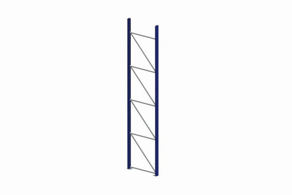 Meta Ständer 100/20 4900x1100 mm, RAL 5010, für Palettenregal MULTIPAL, 200174493