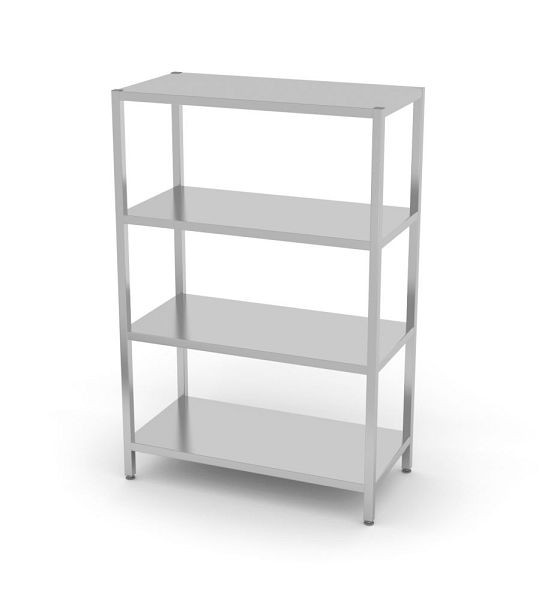 Hendi Regal mit 4 Böden, zur Selbstmonage, 1000 x 500 x 1800 mm, 812532