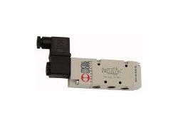 Metal Work 5/2-Wegeventil, Anschluss: G 1/4, Durchfluss bei 6 bar und Delta p 0,5 bar: 750 Nl/min, Spannung: 24 V DC, 106545