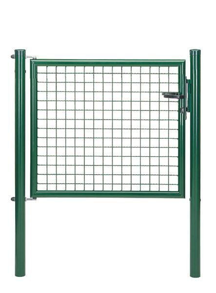 Alberts Wellengitter-Einzeltor mit Zubehör, Breite 100 cm, Höhe: 75 cm, grün, 600037