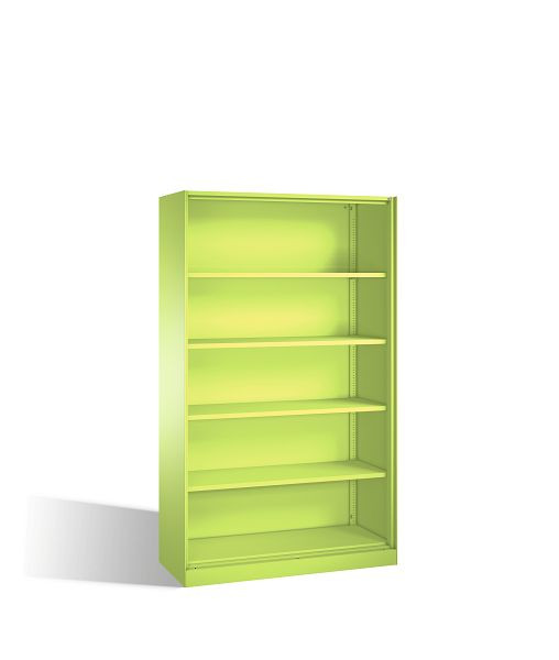 C+P Büroregal Asisto, H1980xB1200xT435mm, Farbe: Viridingrün, 5 OH, 140001-000 S10013