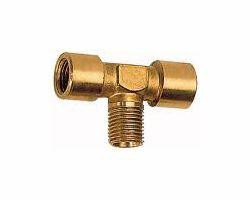 Riegler T-Stück, innen/außen/innen, AG: konisch DIN 2999, IG: zyl. nach DIN EN ISO 228-1, 112729