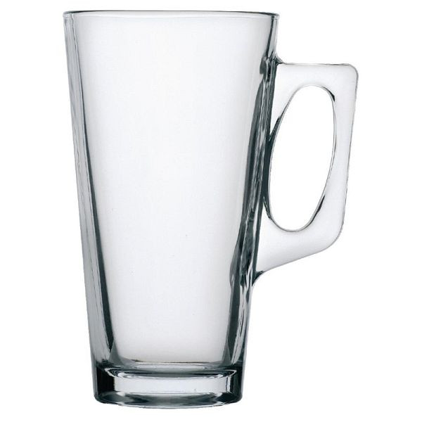 Utopia konische Kaffeegläser 38cl, VE: 24 Stück, gläserspülmaschinengeeignet, T296
