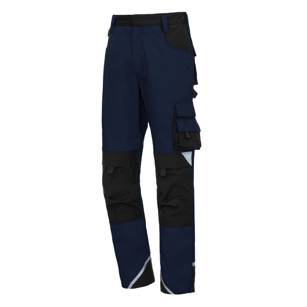 NITRAS MOTION TEX PLUS, Arbeitshose, lang, Größe: 60, Farbe: marineblau, VE: 10 Stück, 7616-60