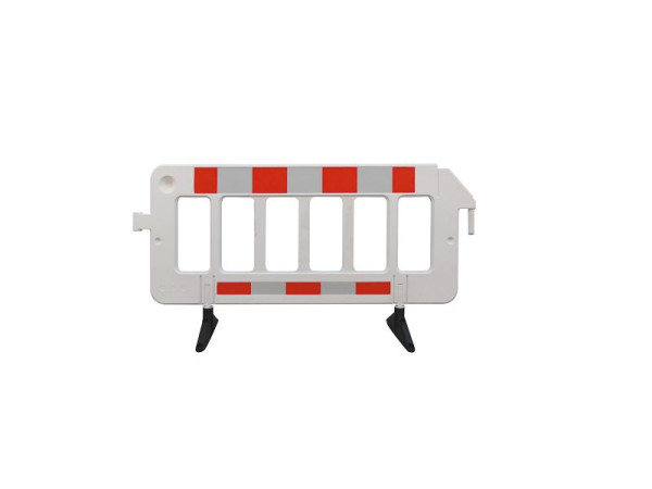 Schake Absperrgitter Kunststoff 2,00m m. drehbaren Füßen, 33320KDRF-VE20