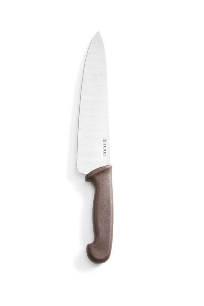 Hendi Kochmesser, LxBxH: 385x25x50 mm, Braun, Edelstahl, 842799