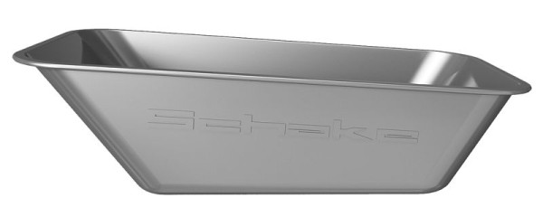 Schake Flachmulde verzinkt 1,25 mm, mit Drahteinlage, 520F12D