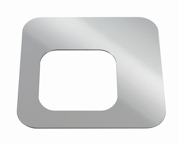 Design-Abfallbehälter PURE ELEGANCE Deckel + Piktogramm Grau, B 385 x T 385 x H 5 mm, 392024