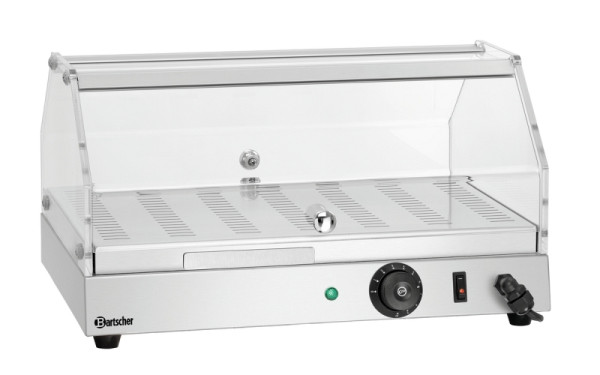 Bartscher Warmhaltevitrine BW10 mit einer Ebene, A203112