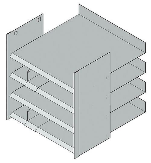 Bedrunka+Hirth Maxirack, Maße in mm (BxTxH): 302 x 300 x 332, 86.7030