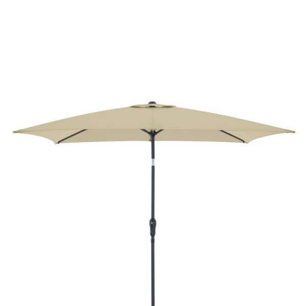 doppler LIFE Balkonschirm 250x200 Lift ca. 250 x 200 cm/6tlg. Design 822 sand, K-FSC, 485474822