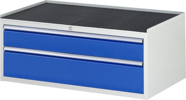 RAU Schubladenschrank Serie 7000, B1145xT650xH465mm, Schubladen: 1xH150, 1x210mm, Metallauflage, 03-XXL2.11A-MT.11