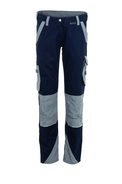 Planam Norit Damen Bundhose, schwarzblau/zink, Größe 50, 6419050