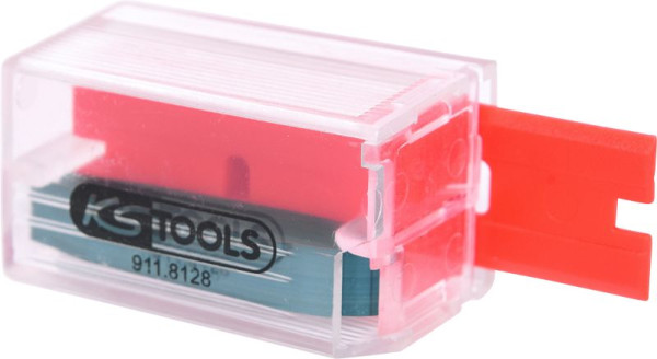 KS Tools Ersatz-Kunststoff-Schaberklingen, VE: 10 Stück, 911.8128