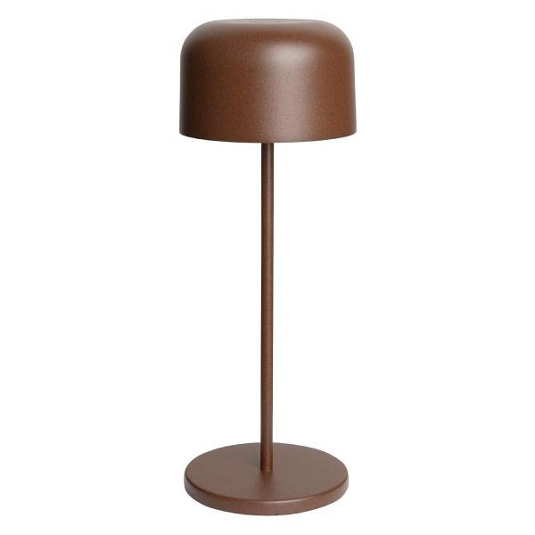 Olympia Siena Tischlampe Runde Kuppel Kastanie 300mm, HZ209