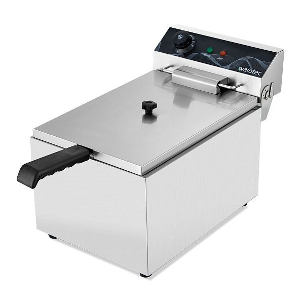 Vaiotec EASYLINE Elektro Fritteuse 1 Becken 17 Liter, Temperaturbereich bis 200°C, 29x50x33,5 cm, 11031