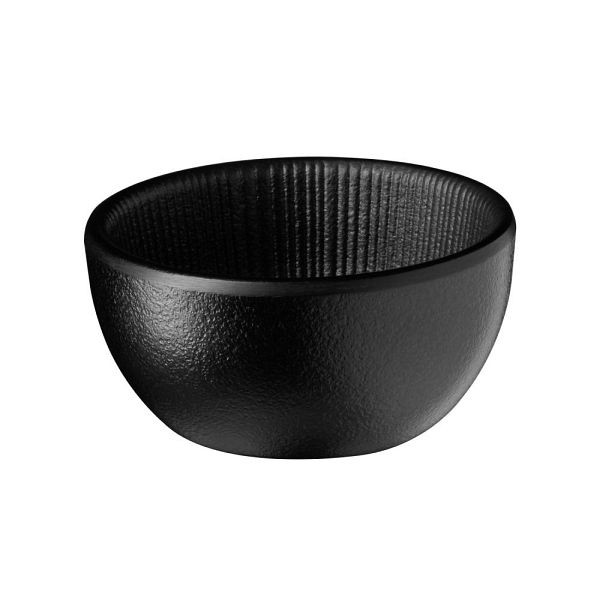 APS Schale "NERO", Melamin, Ø 7 cm, Höhe 3,5 cm, 70 ml, 85282