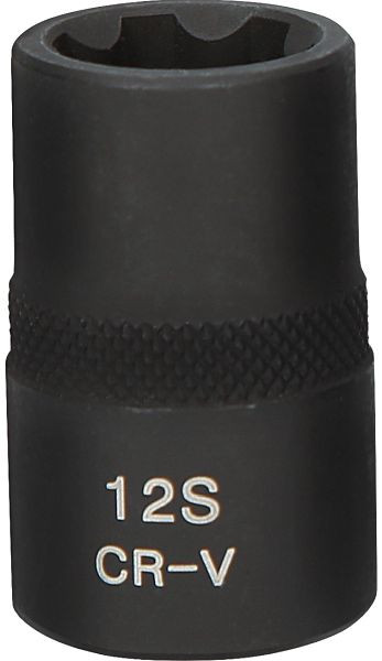 KS Tools 1/2" RIBE Stecknuss M12S, 911.0898, 4042146820568