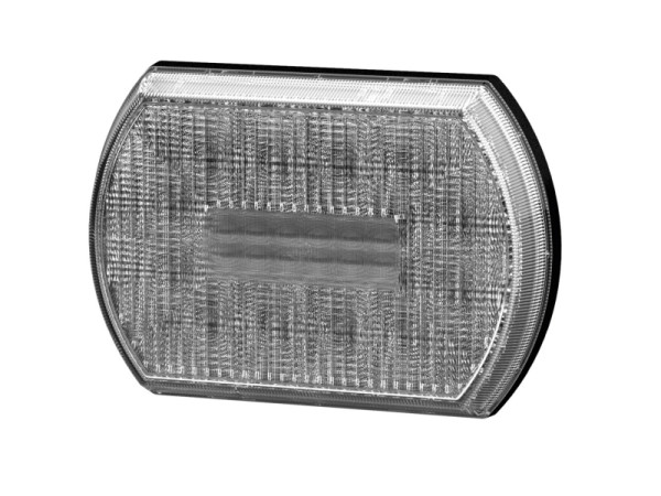 HELLA Heckleuchte, Shapeline Tech, LED, 24/12V, Anbau/geschraubt, Lichtscheibenfarbe: transparent, Stecker: AMP, rechts/links, 2SD 013 341-011
