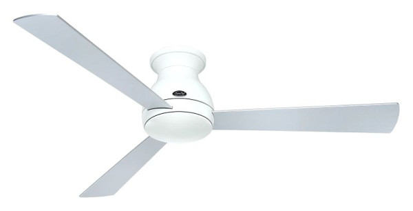 CasaFan Deckenventilator Eco Pallas 142 Lack weiß-Lack silber/Kirsche, 314277