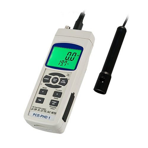 PCE Instruments Leitfähigkeitsmessgerät, Betriebsbedingungen 0 bis 50 °C, 0 bis 85 % r. F., PCE-PHD 1-LF