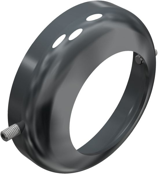 Schake Bodenrosette für Pfosten, Ø 82 mm, zum Anschrauben, verzinkt und beschichtet, 485RB