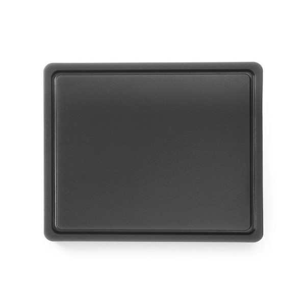 Hendi Schneidbrett schwarz GN 1/2 12 mm HDPE500, 826171