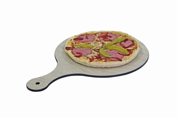 Schneider Auslagetablett "Sahara light" rund mit Griff, 320 x 465 x 6 mm, 226740