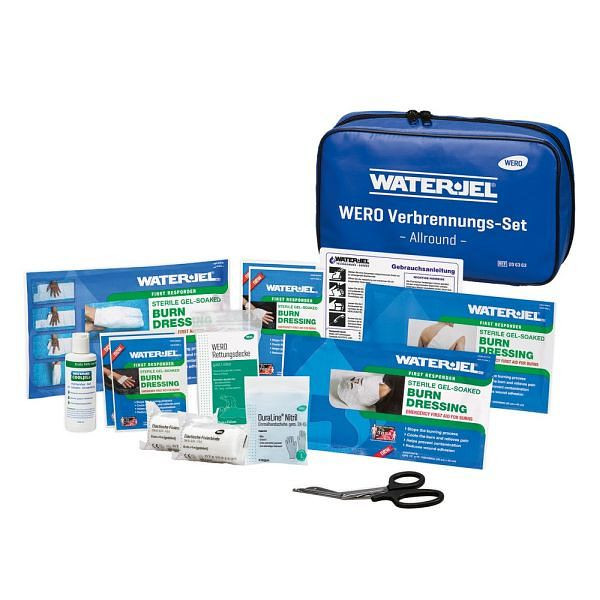 WERO Verbrennungs-Set, Allround in Tasche, 206363, 4052677008069