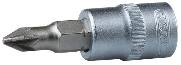 KS Tools 1/4" Bit-Stecknuss, PZ0, 911.1483, 4042146367483