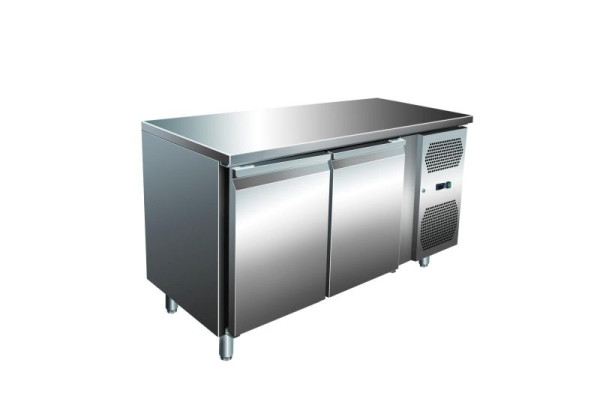 A&S Polarny VIP Kühltisch mit 2 Türen -2 bis +8°C 1.360x700x860 mm, KT2-VIP