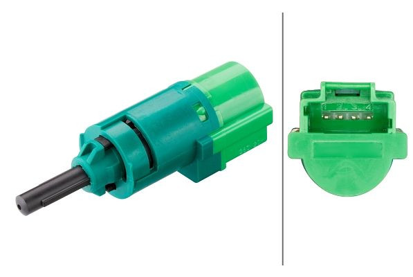 HELLA Bremslichtschalter, 12V, 4-polig, Ein/Aus Schalter, mechanisch, 6DD 010 966-641