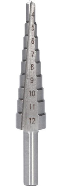 Brilliant Tools Stufenbohrer, Ø 4 - 12 mm, BT101926