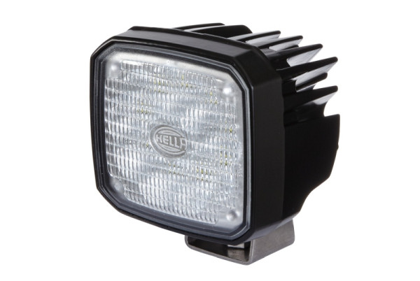 HELLA LED-Arbeitsscheinwerfer, Ultra Beam, 12/24V, 2200lm, Anbau/geschraubt, stehend/schwenkbarer Montagebügel, Nahfeld, Höhe 130 mm, 1GA 995 506-002