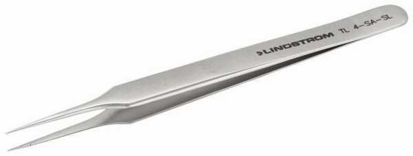 Lindström Hochpräzisions-Pinzette mit sehr feinen Spitzen, TL 4-SA-SL