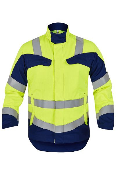 ROFA Jacke 2380, Größe 114, Farbe 354-leuchtgelb-marine, 4552380-354-114
