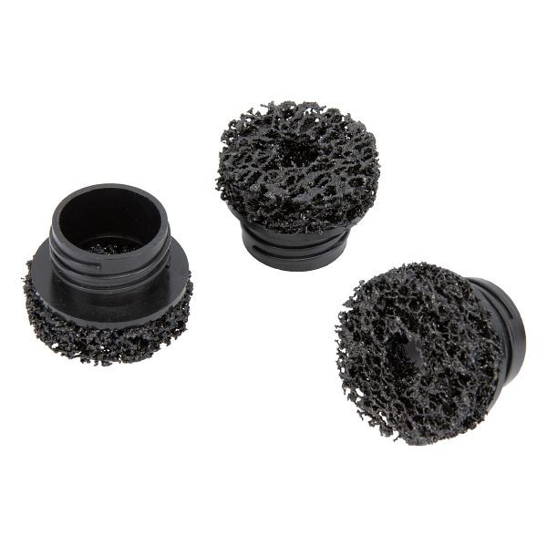 Stahlmaxx Abrasive Ersatzscheiben, 50x14 mm, 3-teilig, für Radnabenschleifer, VE: 3 Stück, XXL-122986