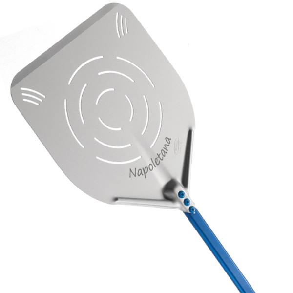 Mastro Pizzaschaufel Pizza Napoletana, rechteckig, durchlöchert, 330x330 mm, L=1860 mm, Z/GANAP32RF