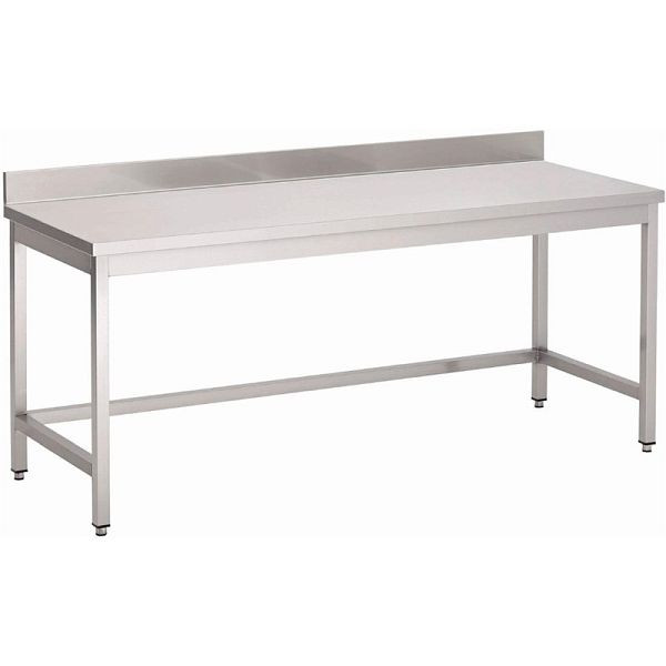 Gastro M Arbeitstisch mit Aufkantung, 70 cm lang, GN114