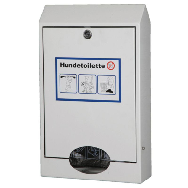Stein HGS Tütenspender -State Trenton- für Hundekotentsorgung, brilliant silber, 25738